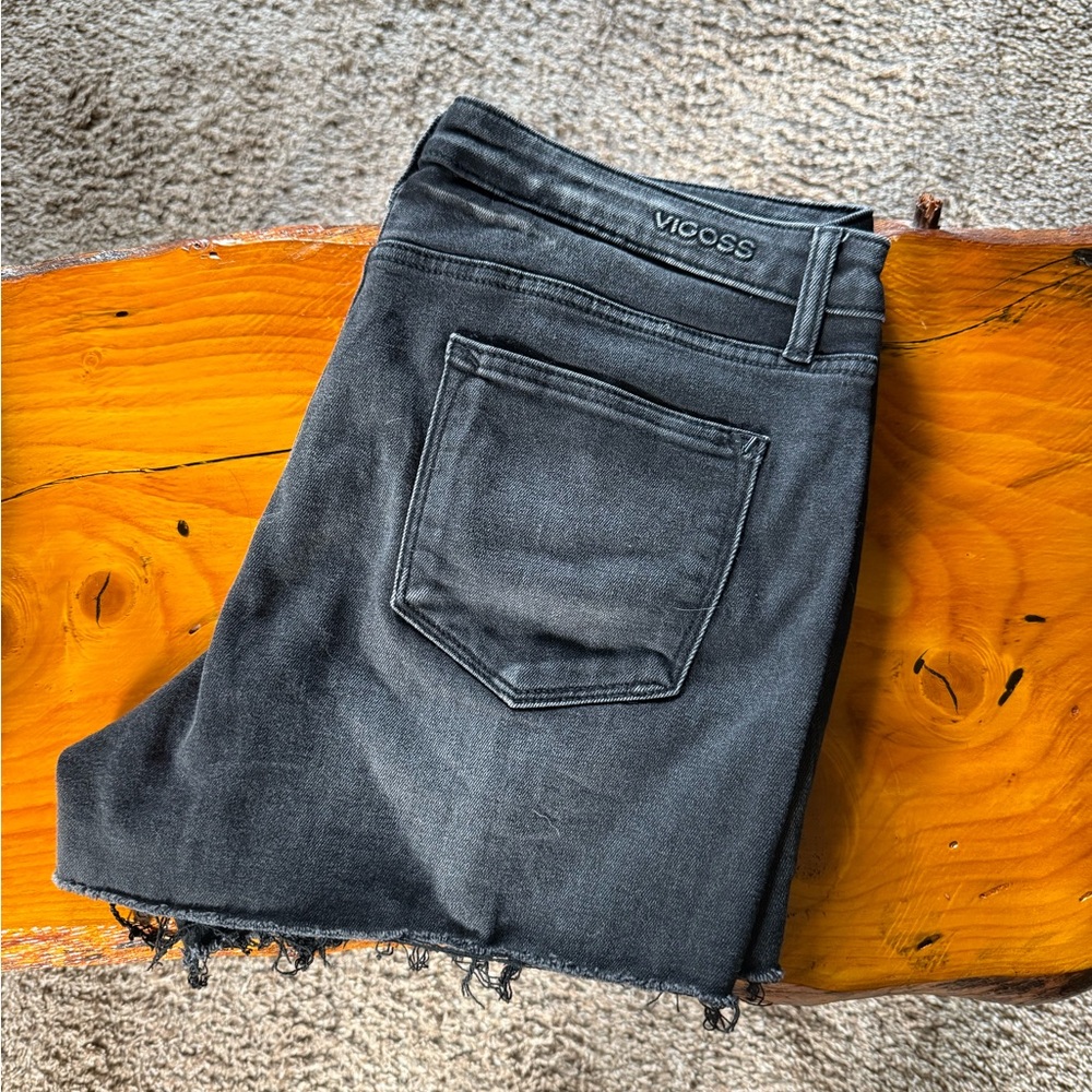 Vigoss Black Denim Shorts